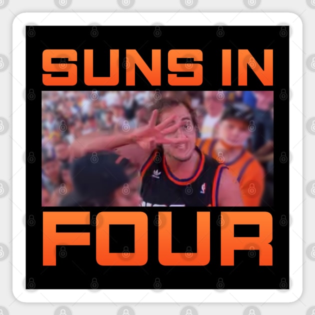 Suns in Four Sticker by lockdownmnl09